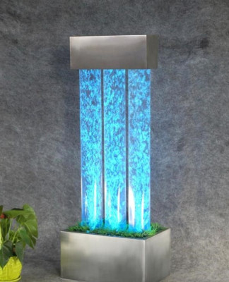 Water column water wall fountain LED lighting water feature water column columns
