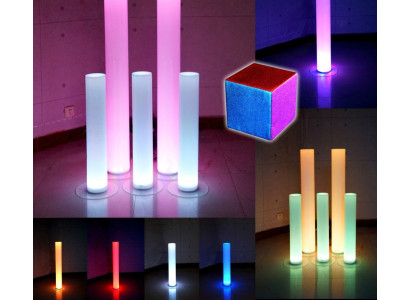 Water column 12x60 water wall columns wall partition LED illuminated