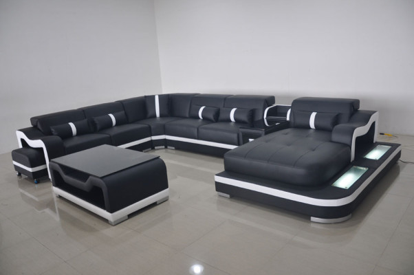 Corner sofa U-shape Living landscape Sofa Couch Upholstery Corner Fabric Sofas new