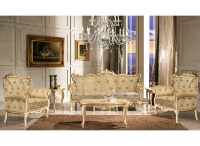Italian seating set Classic Furniture Seat Upholstery Set Sofa Couch 4-piece. new