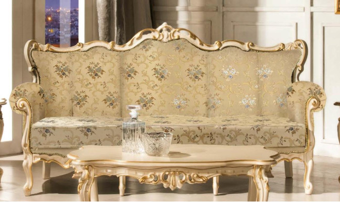 Italian seating set Classic Furniture Seat Upholstery Set Sofa Couch 4-piece. new
