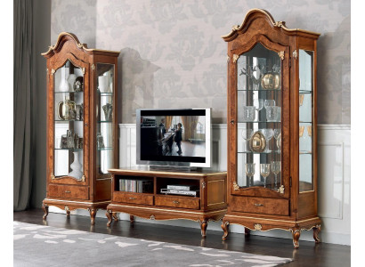 Wall unit set 3 pieces. Living room TV-cabinet Display case Sideboard Shelf Luxury wall cabinets new
