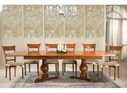 Complete Set Dining table + 6 Chairs Dining room Set Ess Group Wood Table Tables 7 pieces