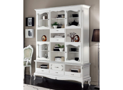 Living room Display case Wardrobe Books Shelf Sideboard Classic Furniture Shelves Wood
