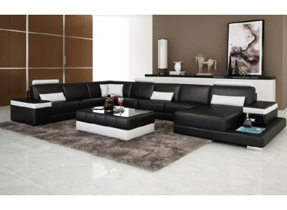 Design XXL leather sofa “Premium Comfort” with high-quality imitation leather