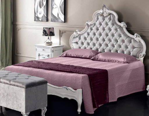 Chesterfield Bed Upholstery Design Luxury Double Hotel Beds Italian Wood new