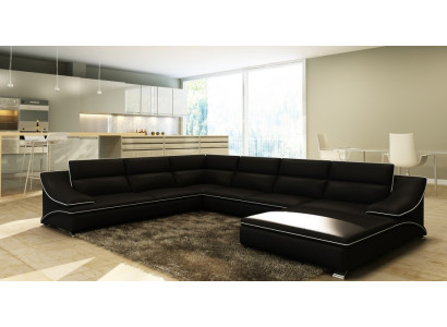Leather sofa couch sofa set new 3+2+1 seater suite design modern sofa