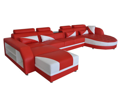 Corner Sofa Upholstery Couch Seat Corner Leather Suite Modern Living landscape