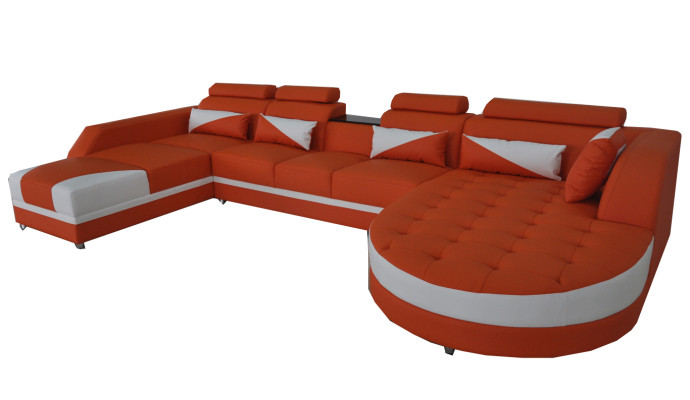 Corner Sofa Upholstery Couch Seat Corner Leather Suite Modern Living landscape
