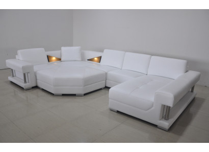 Corner sofas U-shape Modern Upholstery Living room Furniture Corner sofa Leather sofa Design Sofa