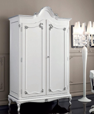 Classic r Wardrobe Wardrobe Shelf Clothes cupboards Coat rack Bedroom