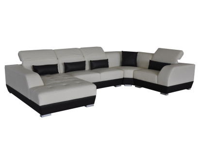 Luxury U-shape Living landscape Couch Sofa Furniture Upholstery Seat Suite Corner Couches