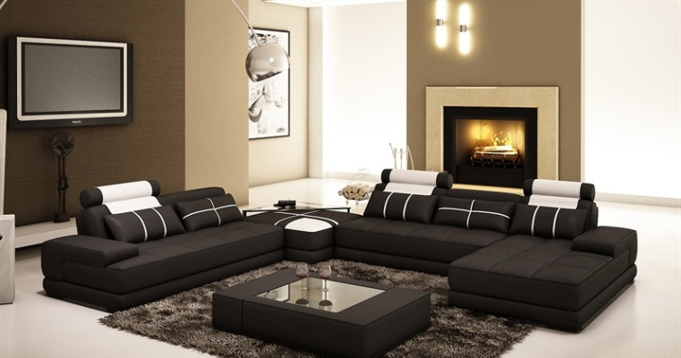 Corner sofa Sofa Couch Living landscape Leather sofa xxl Designer Sofas Wolfhagen