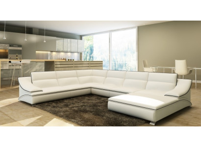 exclusive s U-shape Leather Corner sofa Luxury and elegance for your home