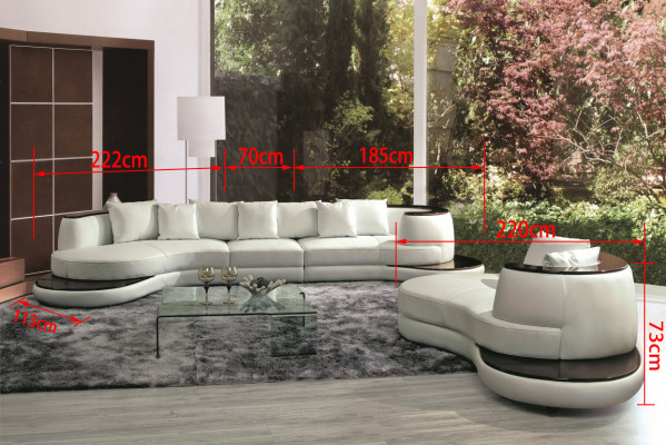 Round Sofa Couch Round Upholstery Couches Suite Corner sofa Seat Corner Round new