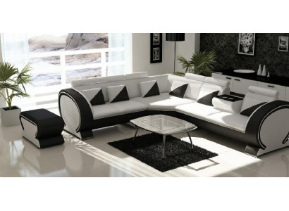 Designer Corner sofa +USB Sofa Upholstery Suite Lounge Sofas Couches Living landscape