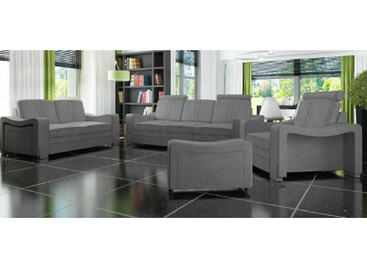 Suite Fabric Sofa 3+2+1 Sofa Set Custom Made Upholstery Sofa USB Textile