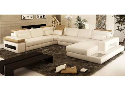 Living landscape Corner sofa Leather Corner sofa new U-shape Sofa Couch Upholstery