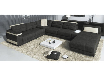 Designer U-shape Corner sofa XXL Living landscape Sofa Couch Upholstery Sofa Corner new
