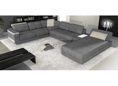 Living landscape Corner sofa Leather Corner Sofas new U-shape Sofa Couch Upholstery Couches new
