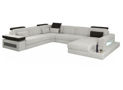 Textile sofa Couch Living landscape U-shape Design Modern Sofa Corner Sofas Design