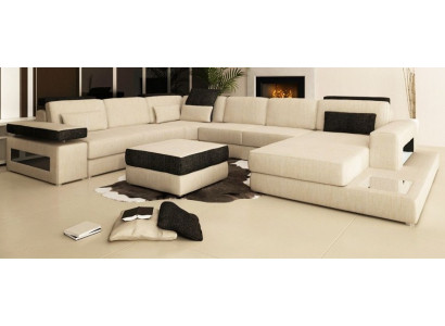 XXL Living landscape Sofa Couch Upholstery Sofa Corner Designer U-shape Corner sofa new