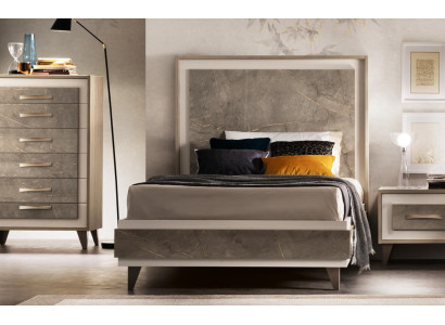 Upholstered bed Beds Bed Upholstery Wood Designer Hotel Design arredoclassic 120 cm