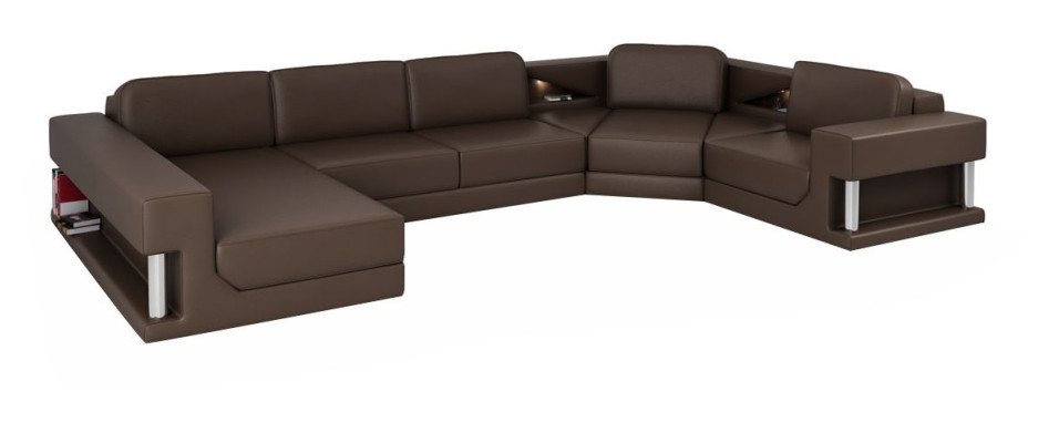 Living landscape Couch Upholstery Corner sofa new Leather sofa Designer Sofa U-shape