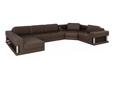 Living landscape Couch Upholstery Corner sofa new Leather sofa Designer Sofa U-shape