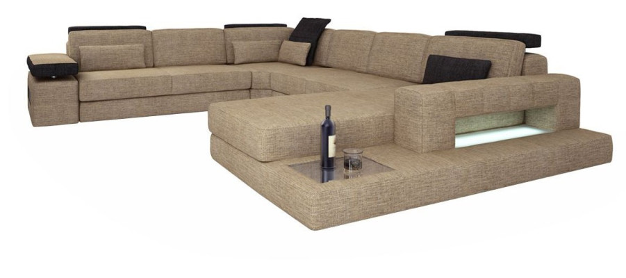 Living landscape Corner sofa Sofa Couch Sofa U-shape Velvet fabric Seat Designer new