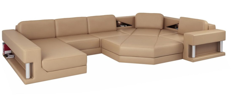 Living landscape Design Modern Sofa Corner sofa Sofa U-shape Leather sofa Couch Textile new