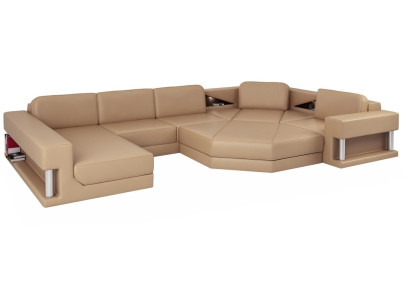 Living landscape Design Modern Sofa Corner sofa Sofa U-shape Leather sofa Couch Textile new