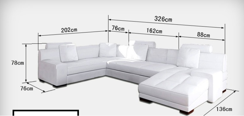 Leather sofa with USB Living landscape Corner sofa Eck Suite Design Modern Sofa A1111