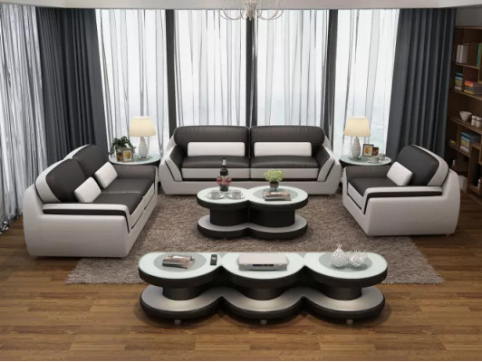 Sofa set 321 Table Stool Sideboard Living landscape Couches Sofa Couch 7 pieces.