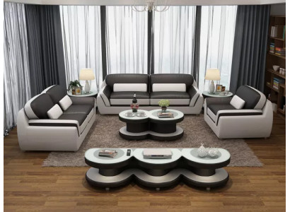 Sofa set 321 Table Stool Sideboard Living landscape Couches Sofa Couch 7 pieces.