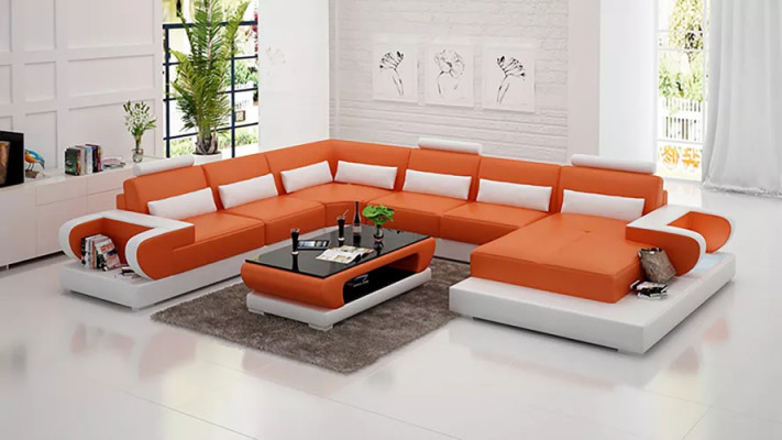 Corner suite Corner sofa Sofa Couch Upholstery Sofas new Couches Living landscape Designer