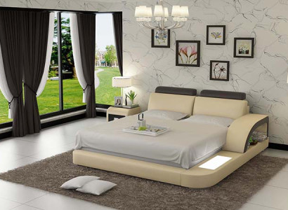 Waterbed with USB Hotel Double bed Beds Complete Leather bed Upholstered bed Water