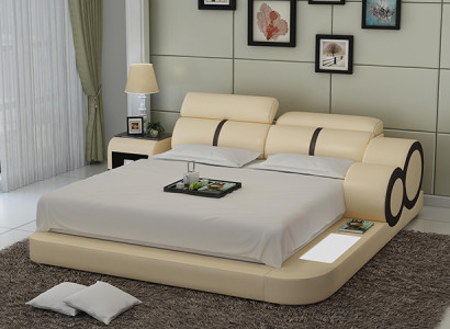 Waterbed Hotel Double bed Beds Complete Leather bed Upholstered bed Water with USB