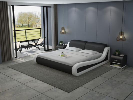 Waterbed Hotel Double bed Beds + USB Complete Leather bed Water Upholstered bed