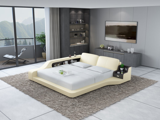 Waterbed Hotel Double Bed Beds Complete Leather Bed Upholstered bed Water LB8841