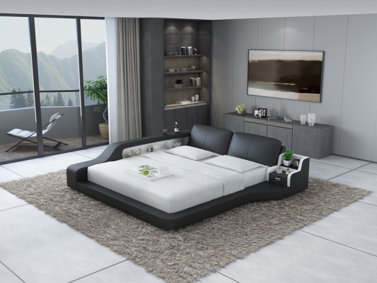 Waterbed Hotel Double Bed Beds Complete Leather Bed Upholstered bed Water LB8841