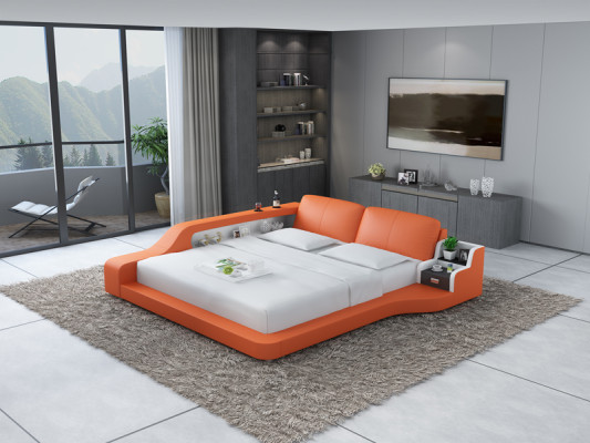 Waterbed Hotel Double Bed Beds Complete Leather Bed Upholstered bed Water LB8841