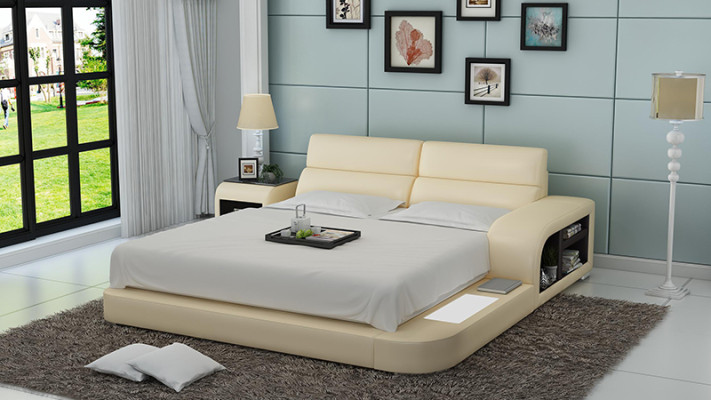 Waterbed Hotel Double Bed Beds Complete Leather Bed Upholstered bed Water LB8805