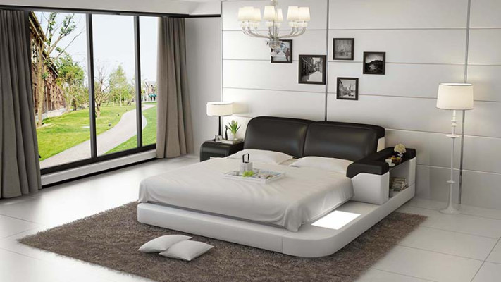 Waterbed Hotel Double Bed Beds Complete Leather Bed Upholstered bed Water LB8807
