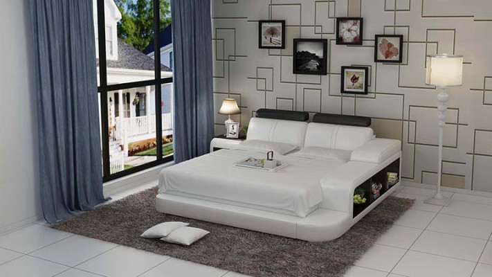 Waterbed Hotel Double Bed Beds Complete Leather Bed Upholstered bed Water LB8810