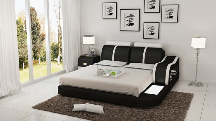 Waterbed Hotel Double Bed Beds Complete Leather Bed Upholstered bed Water LB8811