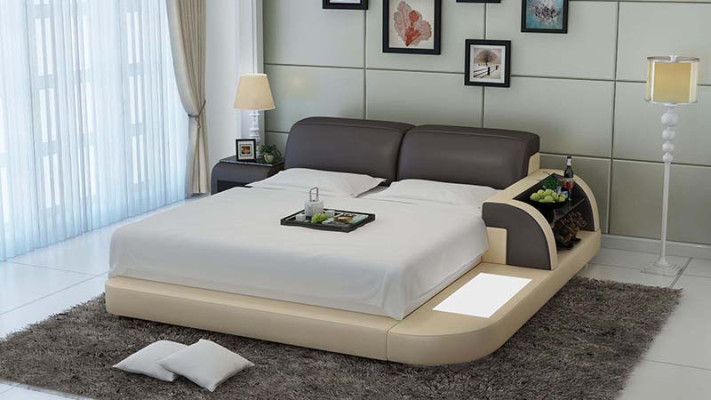 Waterbed Hotel Double Bed Beds Complete Leather Bed Upholstered bed Water LB8812