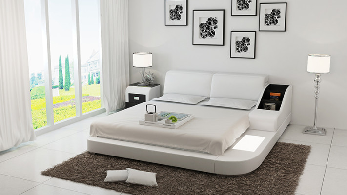 Waterbed Hotel Double Bed Beds Complete Leather Bed Upholstered bed Water LB8815