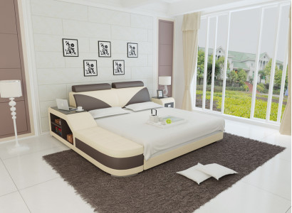 Waterbed Hotel Double Bed Beds Complete Leather Bed Upholstered bed Water LB8817