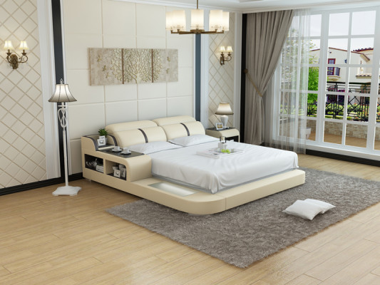 Waterbed Hotel Double Bed Beds Complete Leather Bed Upholstered bed Water LB8821